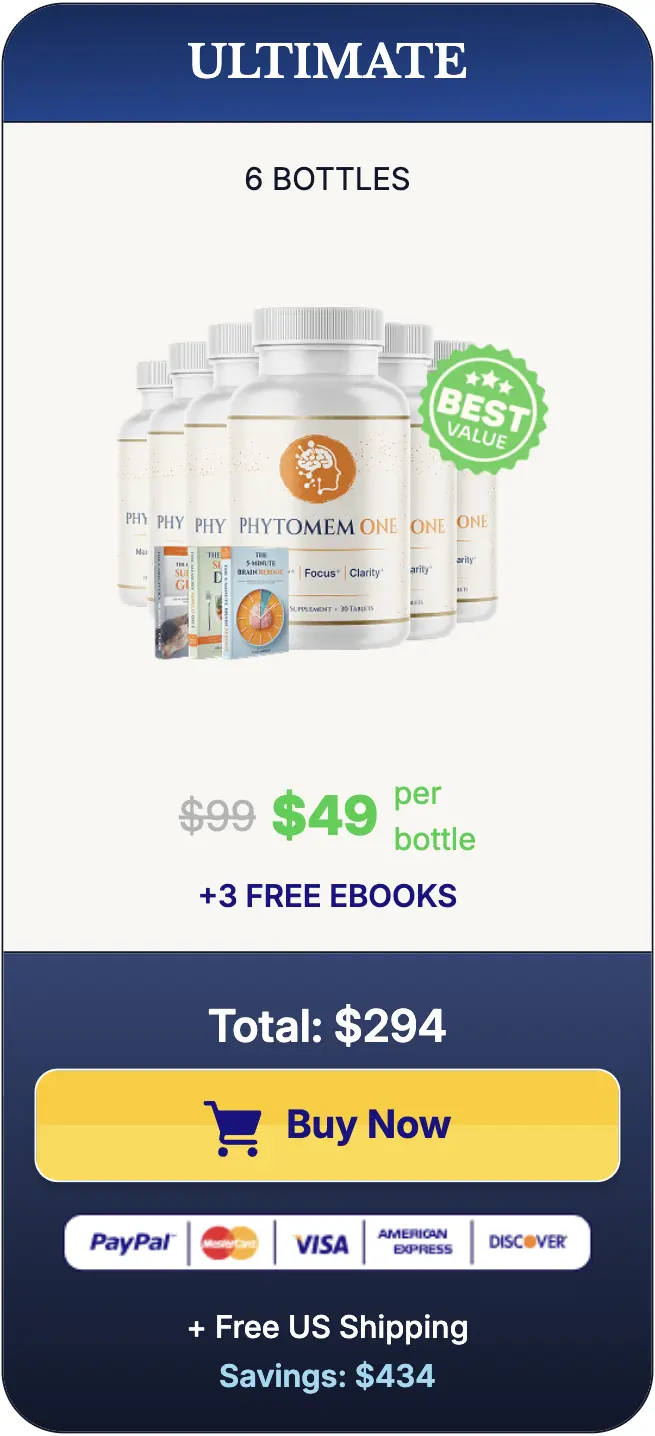 Phytomem One Buy Six Bottles